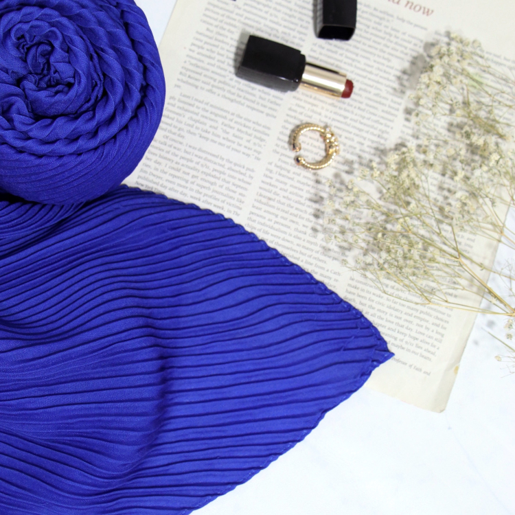 شال ساده پلیسه طرح آرمیتا کد ana9503