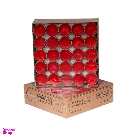 شمع وارمر پنت مکس مدل TeaLight بسته 100 عددی