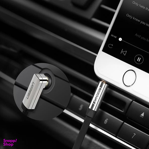 کابل 1 به 1 صدا AUX Jack 3.5mm یوگرین مدل AV119 کد 10598 طول 1.5 متر