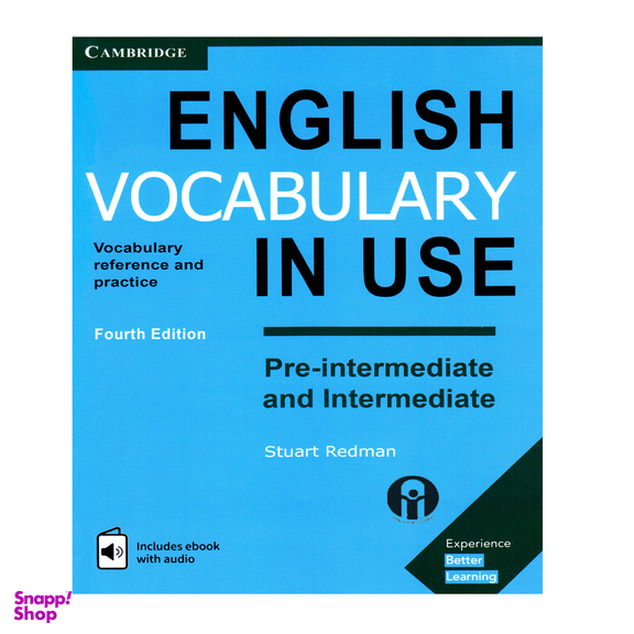 کتاب English Vocabulary In Use Pre-Intermediate اثر Stuart Redman انتشارات الوند پویان به همراه سی دی