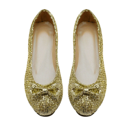 کفش تخت نواری پاپیون دار زنانه کفش میلاد مدل 159003229