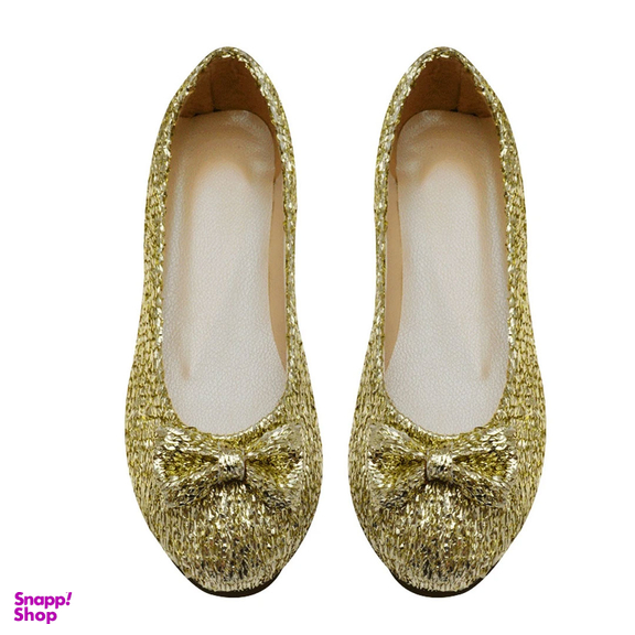 کفش تخت نواری پاپیون دار زنانه کفش میلاد مدل 159003229