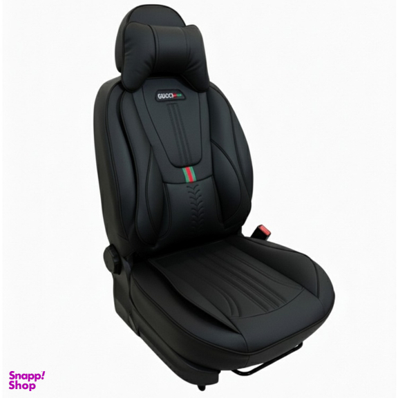 روکش صندلی خودرو چرم مدل گوچی پرنس کد KL287 مناسب خودرو ساینا