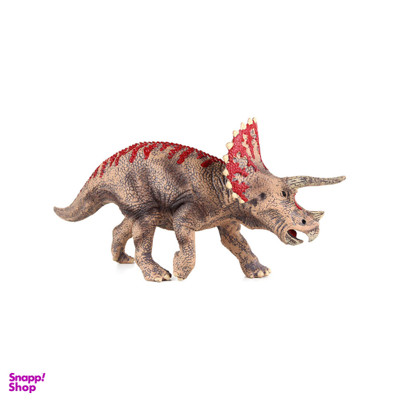 اسباب بازی فیگور حیوانات مک تویز مدل دایناسور Triceratops روشن