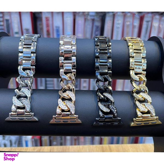 بند اپیکوی مدل Cartier Jewel Loop مناسب اپل واچ سری 1/2/3/4/5/6/7/8/SE/Ultra سایز 42/44/45/49 میلی متری