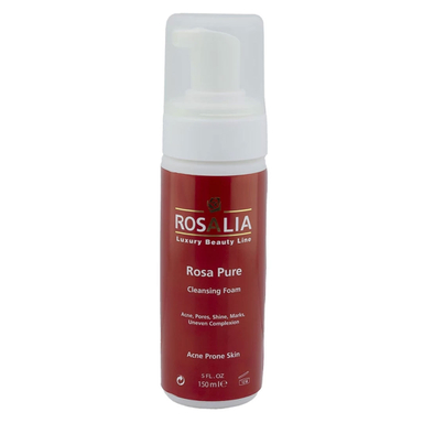 فوم پاک‌ کننده صورت رزالیا مدل Rosa Pure حجم 150 میلی لیتر