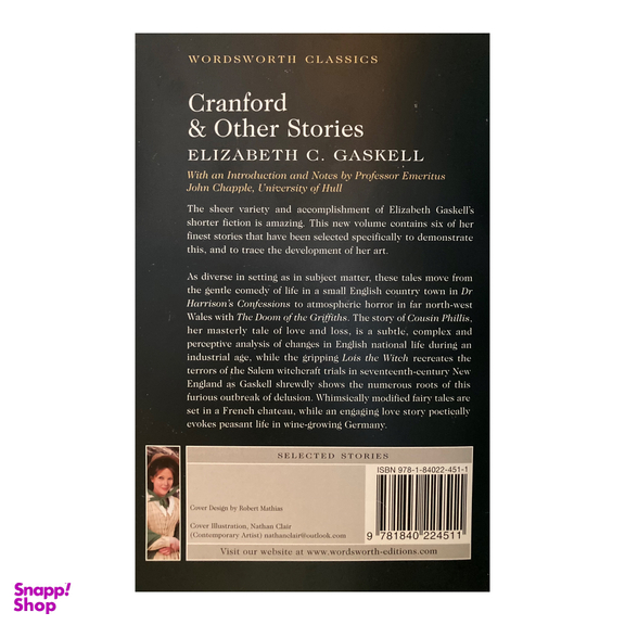 کتاب Cranford & Other Stories اثر الیزابت گسکل انتشارات وردز ورث ادیشن