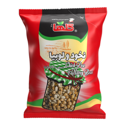 نخود و لوبیا گلها وزن 400 گرم