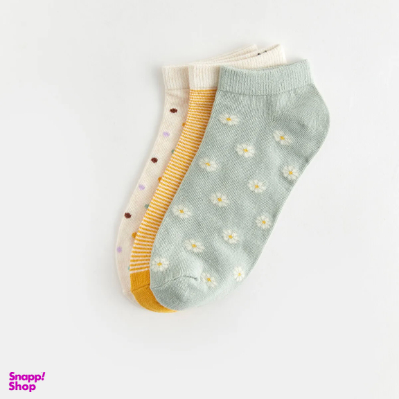 جوراب زنانه ال سی وایکیکی مدل Tork467 بسته 3 عددی