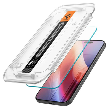 محافظ صفحه نمایش گوشی موبایل اسپیگن مدل GLAS.TR EZ Fit HD مناسب اپل iPhone 16 Pro Max