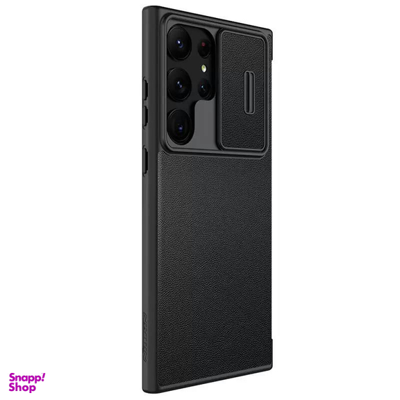 کیف کلاسوری نیلکین مدل Qin Pro Plain Cloth مناسب برای گوشی موبایل سامسونگ Galaxy S23 Ultra