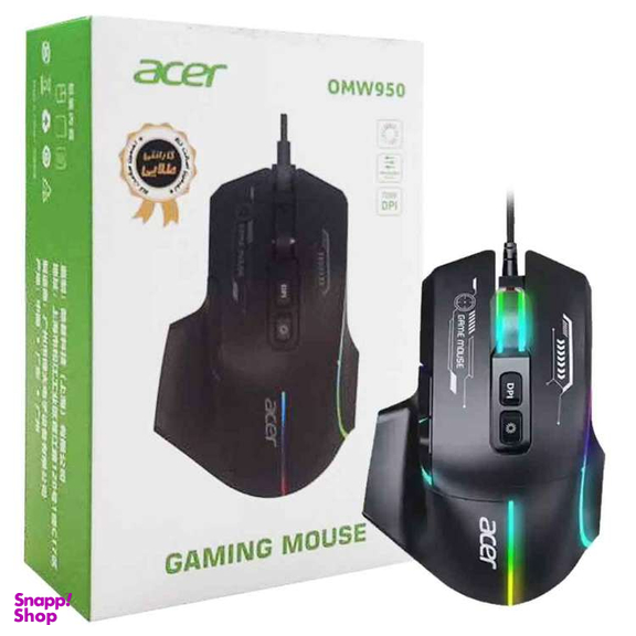 ماوس باسیم مخصوص بازی ایسر مدل ACER OMW950