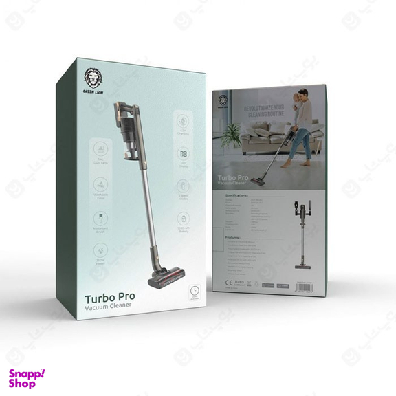 جارو شارژی گرین لاین مدل Green Lion Turbo Pro