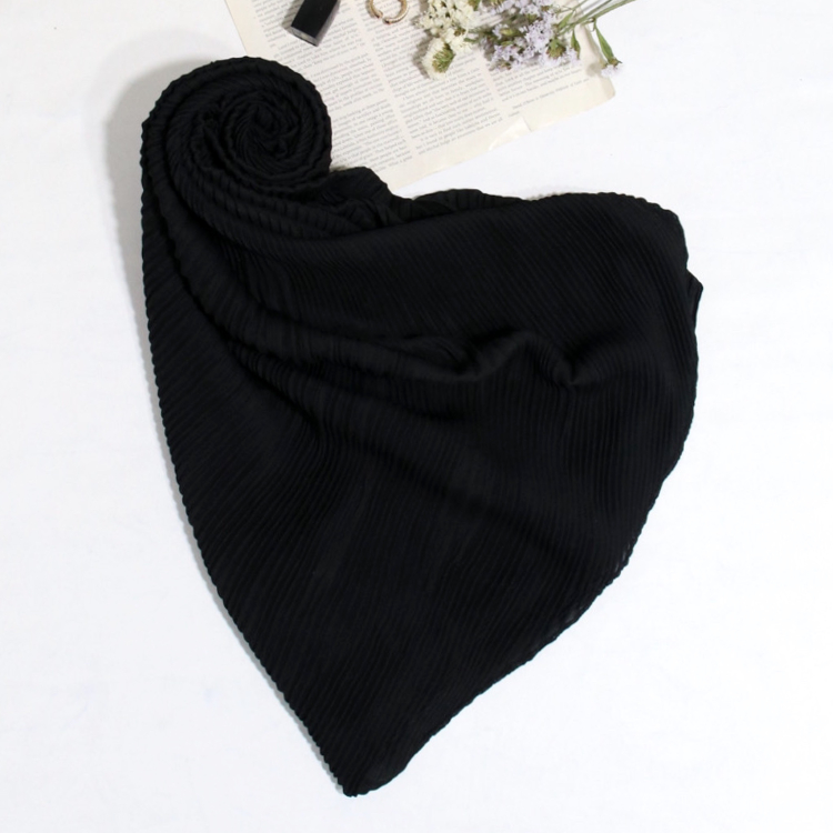 شال ساده پلیسه طرح آرمیتا کد ana9503