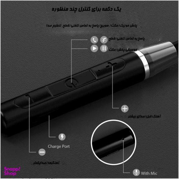 هدفون بلوتوثی کی تی مدل sport plus