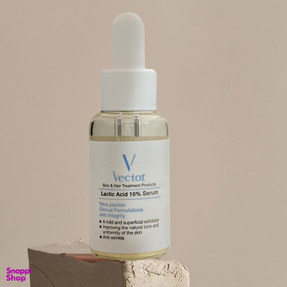 سرم ضد لک وکتور مدل lactic acid 10% حجم 30 میلی لیتر