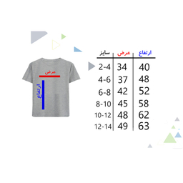 تیشرت آستین کوتاه دخترانه مدل پرنده F839