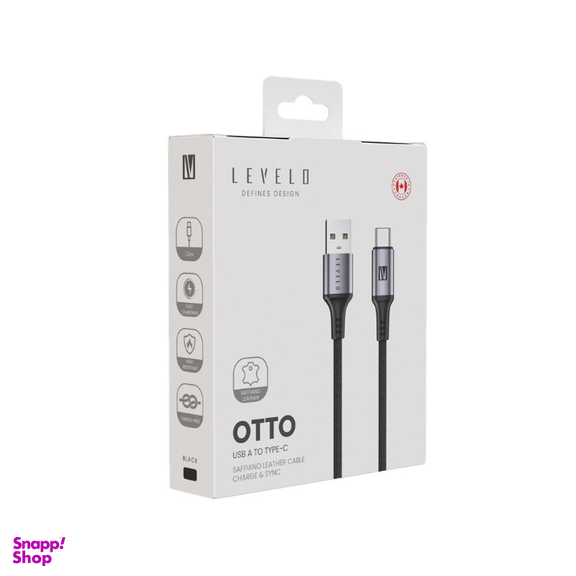 کابل تبدیل USB-A به Type-C لولو مدل LVLOACCBK طول 1 متر