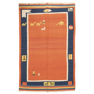 گلیم دستباف سی پرشیا کد 172205 سایز 249x161 سانتی متر