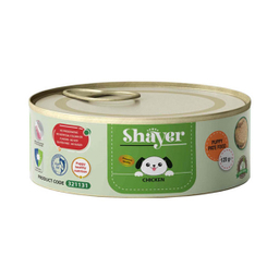 کنسرو غذای توله سگ شایر مدل مرغ وزن 120 گرم