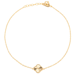 دستبند طلا 18 عیار زنانه میلی گالری مدل ون کلیف کد MT1268