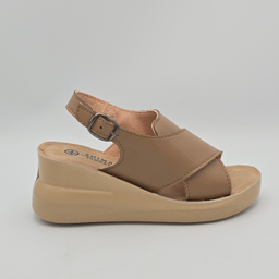 صندل زنانه شیما مدل طناز کد 629389 رنگ نسکافه ای