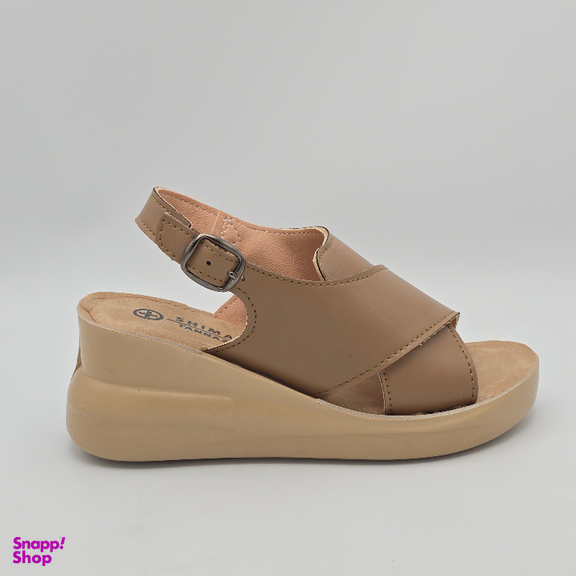 صندل زنانه شیما مدل طناز کد 629389 رنگ نسکافه ای