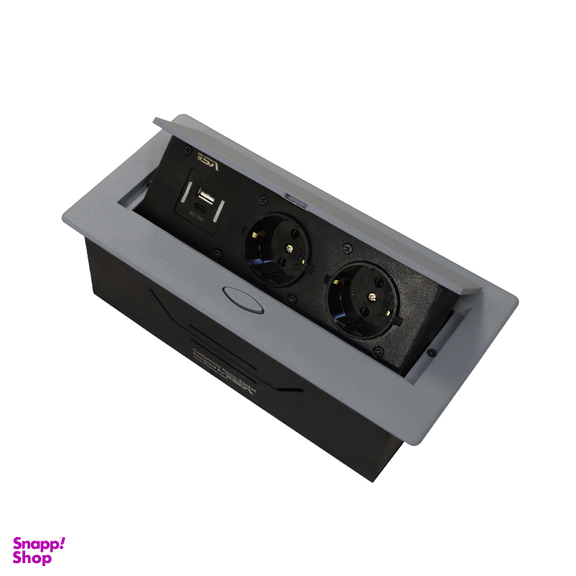 پریز توکار USB دار تیسا کد 32