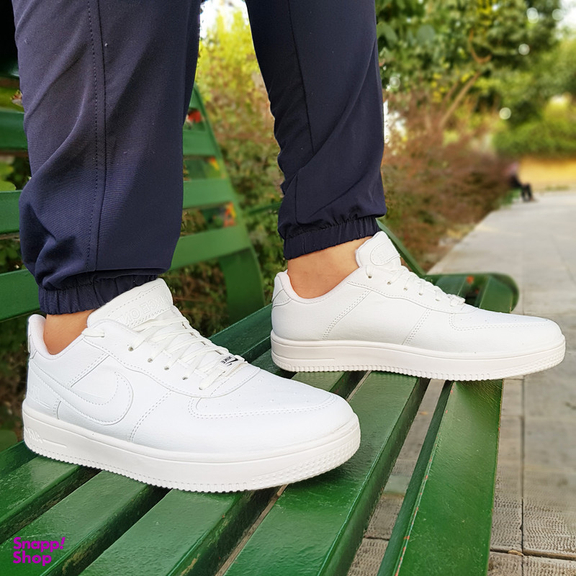 کفش پیاده روی مدل بیگ ایر فورس وان رنگ سفید