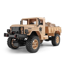 ماشین بازی کنترلی دبلیو ال تویز مدل کامیون جنگی سری Off Road Military