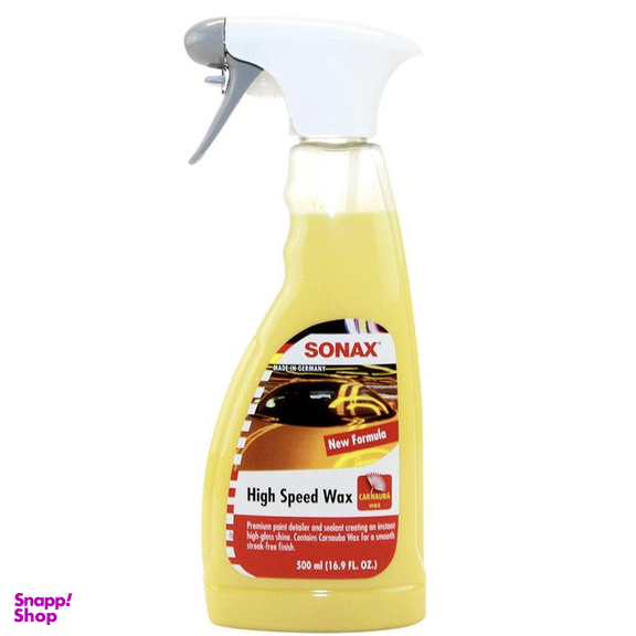 اسپری بدنه خودرو سوناکس مدل High speed wax کد 97654 حجم 500 میلی لیتر
