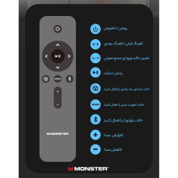 ساندبار مانستر مدل SB100