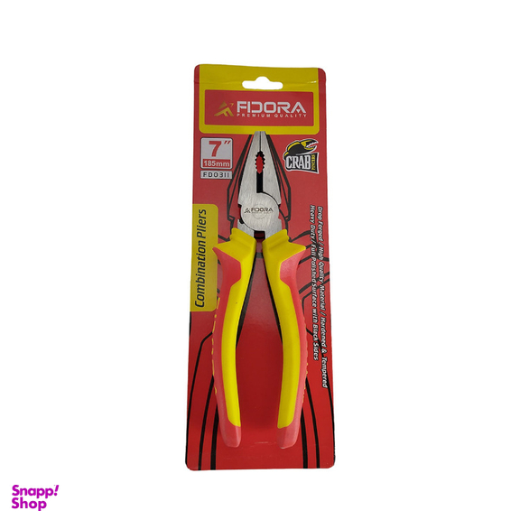 انبر دست فیدورا مدل 185MM کد FD0311 سایز 7 اینچ