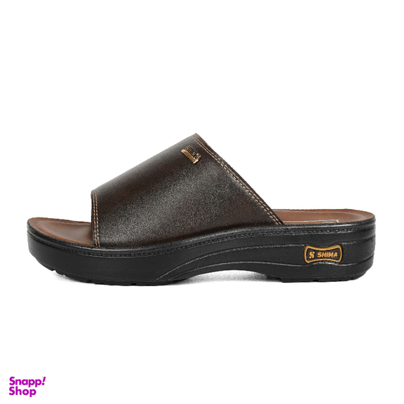 دمپایی مردانه شیما مدل 711 رنگ قهوه ای