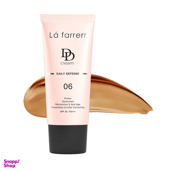 دی دی کرم رنگی لافارر SPF30 مدل 06 Caramel مناسب انواع پوست حجم 33 میلی لیتر
