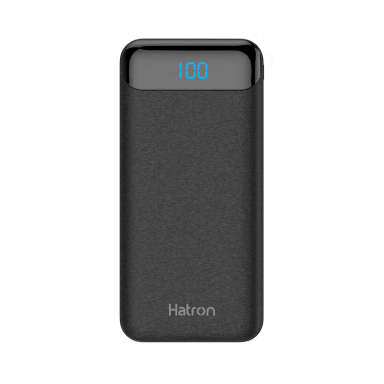 پاوربانک هترون مدل HPB 1070 PQ ظرفیت 10000 میلی آمپر ساعت
