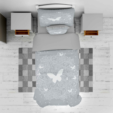 سرویس روتختی تک نفره 5 تکه نوپه هوم مدل پروانه TXY99