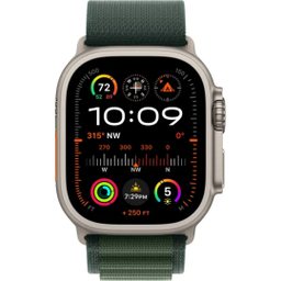 ساعت هوشمند اپل مدل 2024 Ultra 2 Natural Titanium Case Alpine Loop 49mm