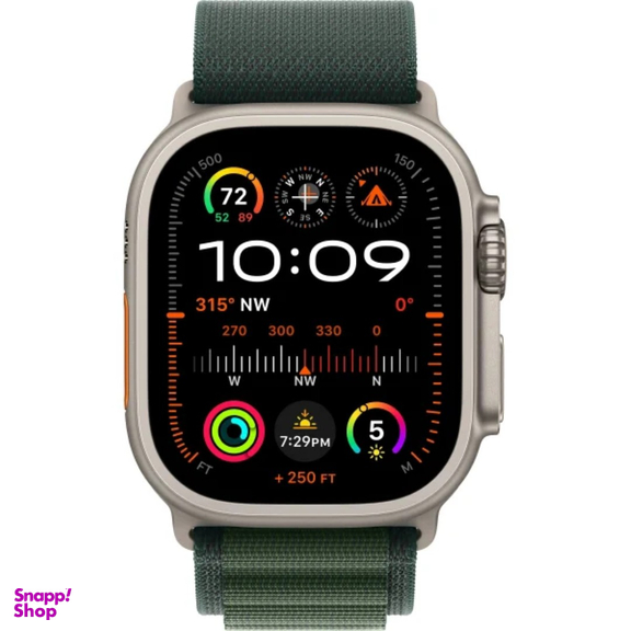 ساعت هوشمند اپل مدل 2024 Ultra 2 Natural Titanium Case Alpine Loop 49mm