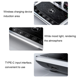 استند شارژر 4 کاره گرین مدل Green Lion 4 in 1 Wireless Charging Station 15W