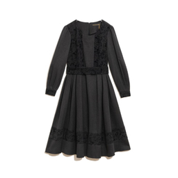 پیراهن زنانه برنس کد 80100 رنگ مشکی