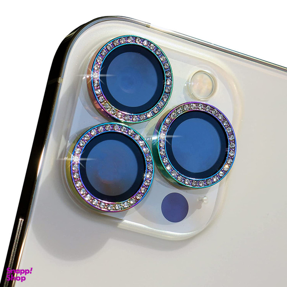 محافظ لنز دوربین بوف مدل Diamond-Luxury مناسب برای گوشی موبایل اپل iPhone 13 Pro Max / iPhone 13 Pro