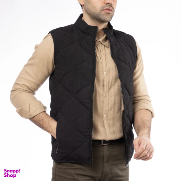 پافر مردانه مدل GD-s-16677621 رنگ مشکی