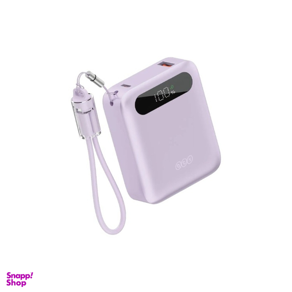 پاوربانک کیو سی وای مدل PB10D ظرفیت 10000 میلی‌ آمپر ساعت