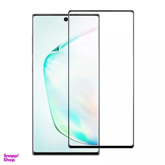 محافظ صفحه نمایش آرجی مدل شیشه ای تمام چسب مناسب سامسونگ Samsung Galaxy Note 10 Plus