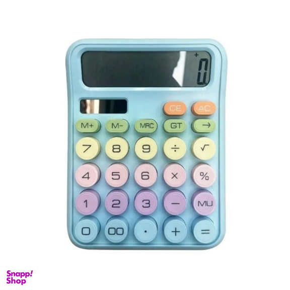 ماشین حساب دکمه رنگی مدل DX818