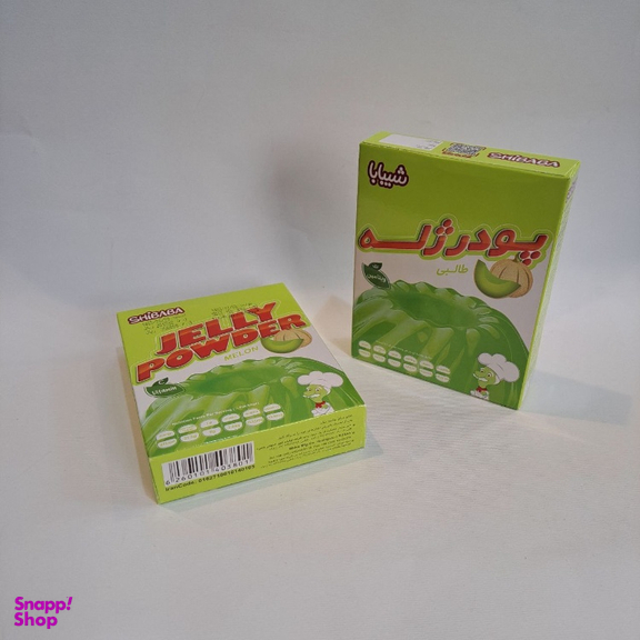 پودر ژله طالبی شیبابا وزن 100 گرم