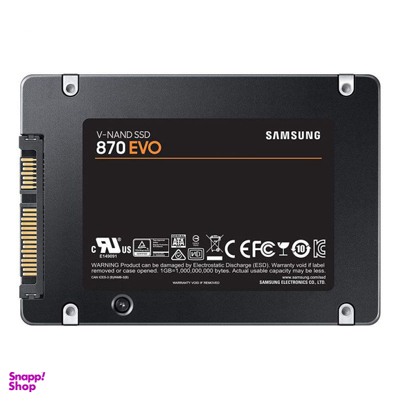حافظه SSD اینترنال سامسونگ مدل 870 EVO ظرفیت 500 گیگابایت