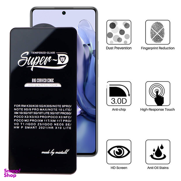 محافظ صفحه نمایش اپیکوی مدل Super 5D مناسب برای گوشی موبایل شیائومی Mi 11T/Mi 11T Pro/Mi 10T/Mi 10T Pro/Mi 10T Lite/Mi 10i/Redmi/K30/K30s/ Note Note10 Lite/Note 9s/Note 9 Pro/Note 9 Pro Max