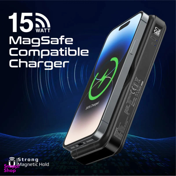 پاوربانک پرومیت مدل POWERPACK-FOLD ظرفیت 10000 میلی آمپر ساعت